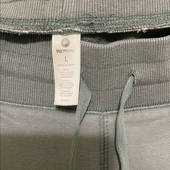 90 Degree By Reflex Light Gray Joggers - Picture 2 of 4